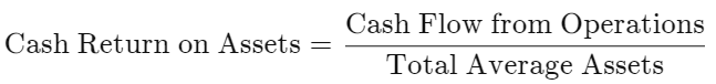 cash return on assets